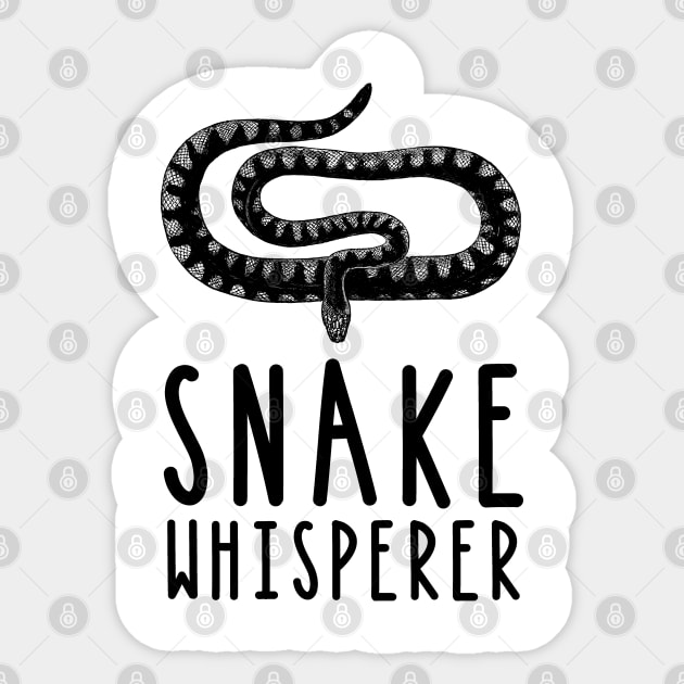 Snake Whisperer Sticker by mstory